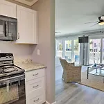 Updated Studio 1-Block Walk To Surfside Beach!