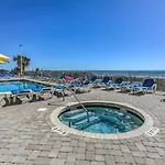 Chic North Myrtle Beach Condo Beach Front!