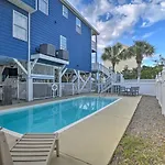 Large Home With Hot Tub And Pool 500 Ft To The Beach
