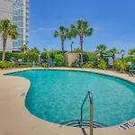 Myrtle Beach Oceanfront Condo With Covered Balcony!