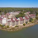 Beautiful Views Of Marsh Water Golf Course Near The Beach And A Pier Nearby