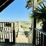 Oceanfront House On The Sand 2 Kings 4Br 4Ba 1St Floor Of Triplex Sleep 12 Pgp1