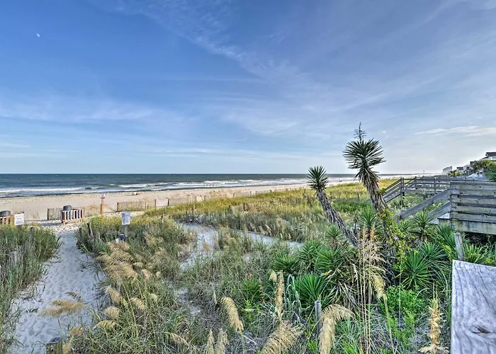 Updated Studio 1-Block Walk To Surfside Beach!