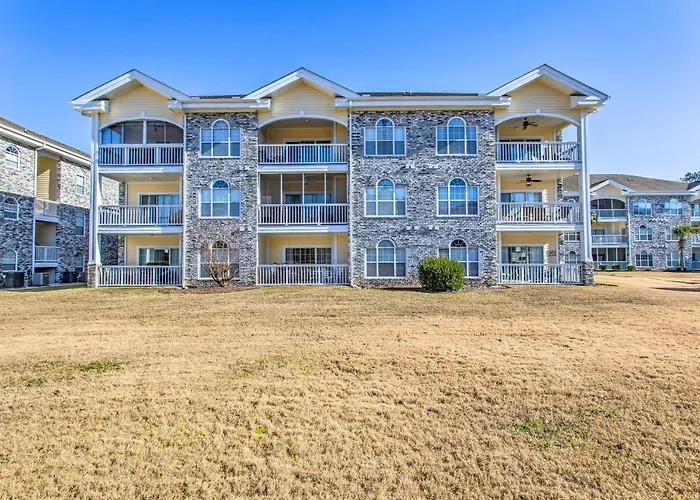 Pool And Golf Course Views Myrtle Beach Condo