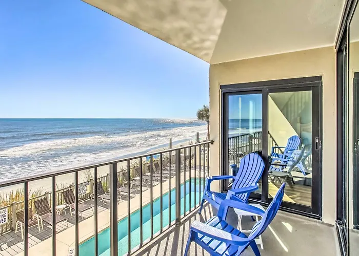 Oceanfront Oasis With Pool, Steps From Beach!