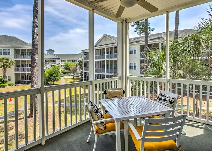Sunny Coastal Condo About 1 Mi To N Myrtle Beach!