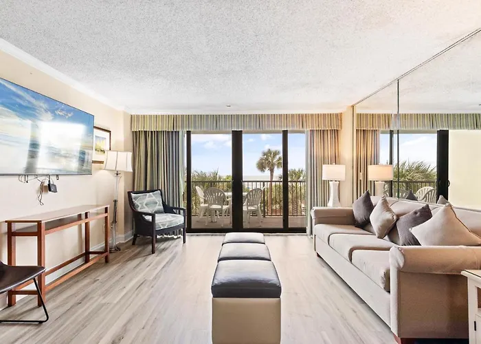 2-Bedroom Carolina Dunes Condo With Private Balcony And Ocean Views