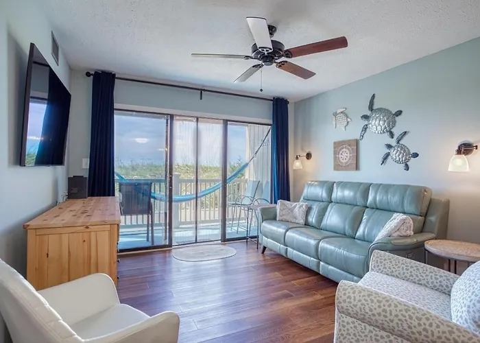 Beautiful Beachfront-Oceanfront First Floor 2Br 2Ba Condo In Cherry Grove, North Myrtle Beach! Renovated With A Fully Equipped Kitchen, 3 Separate Beds, Pool, Private Patio & Steps To The Sand!