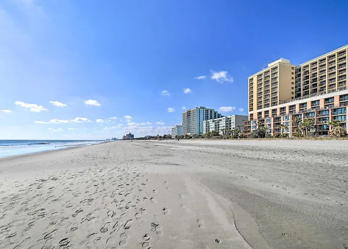 Beachfront Condo In Myrtle Beach With Pool Access
