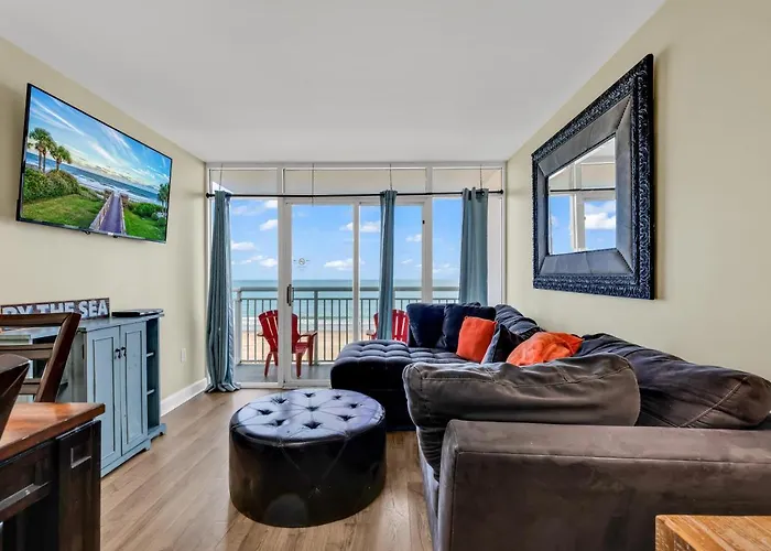 Hosteeva 2-Br Oceanfront Views W Pool Atlantica Towers Condo