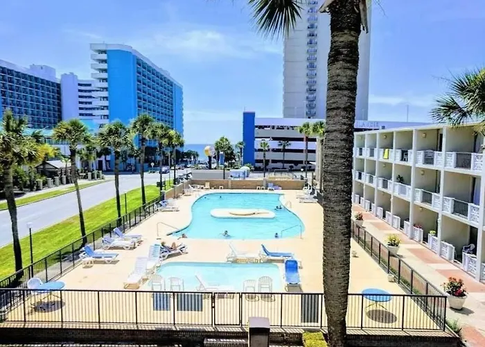 Pool Front & Across From Beach