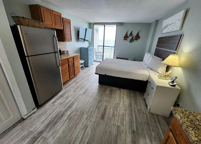 Ocean Front King Suite With Incredible Views! Sun N Sand Resort 706