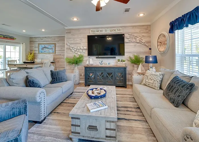 Sunny Myrtle Beach Resort Home - 1 Mi To Ocean!