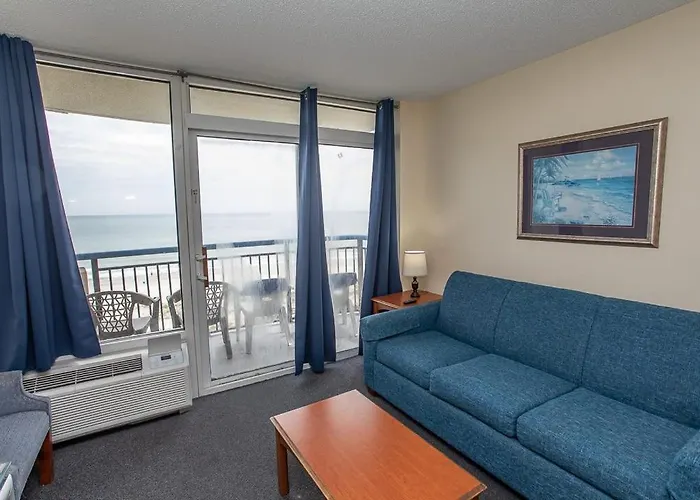 Oceanfront 2 Bedroom 3 Bathroom Unit 539-540 - Sleeps 10