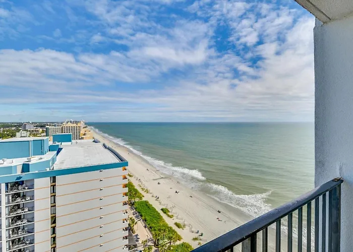 Oceanfront Myrtle Beach Condo With Balcony And Views!