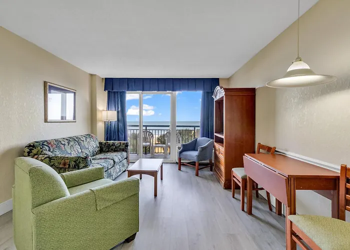 Oceanfront Boardwalk Condo W Private Balcony And Beach
