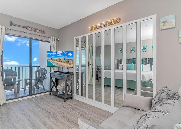 Nicely Updated Direct Ocean Front Studio With Panoramic Views Palace Resort 2101