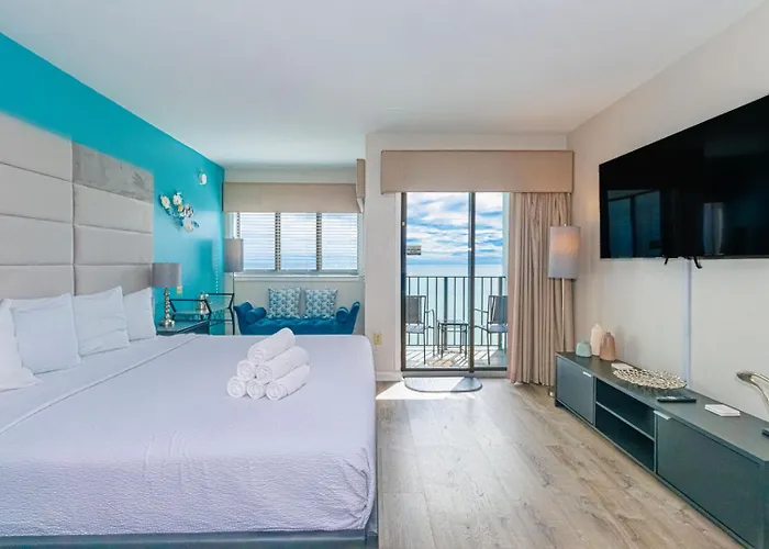 Direct Oceanfront Studio With Gorgeous Views! Palace Resort 1501 - Sleeps 4 Guests