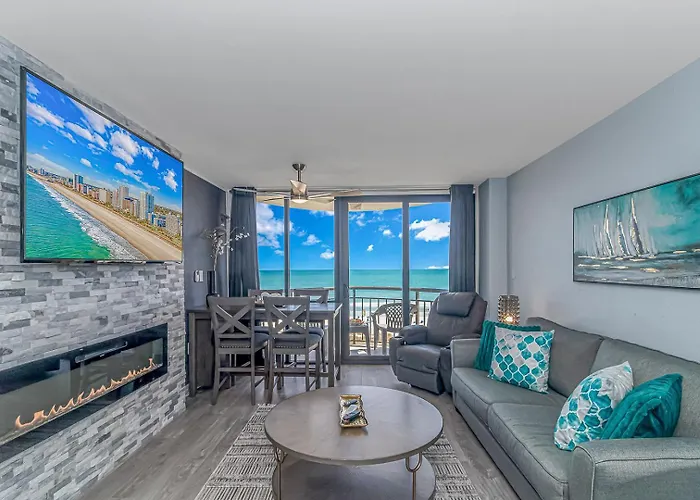 5Th Floor Direct Oceanfront Double Suite Sleeps 6 Meridian Plaza 503