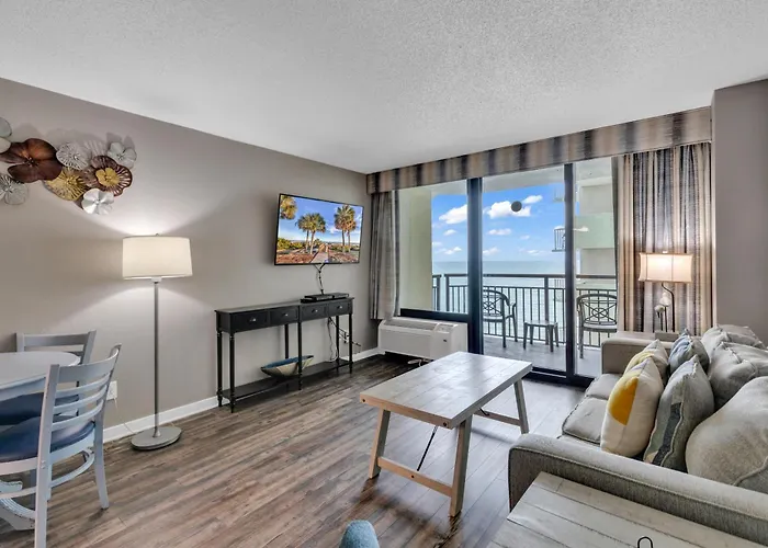 Ocean Front 1Br Condo With 2 Balconies
