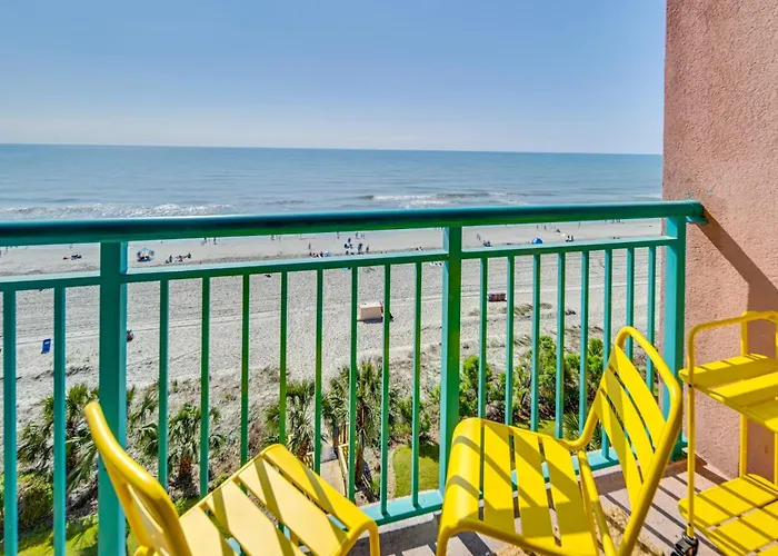 Myrtle Beach Oceanfront Condo With Pool And Lazy River