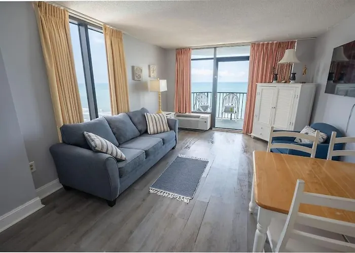Oceanfront Suite, Seascape Sanctuary At Oceanpark! 1104