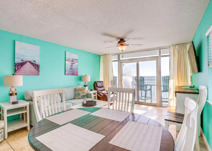 Oceanfront Condo With Huge Balcony Walk To Skywheel