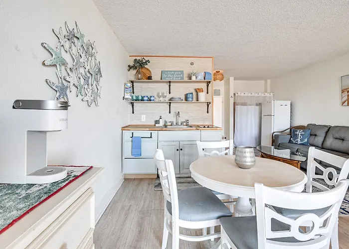 Oceanfront Condo In Myrtle Beach With Balcony!