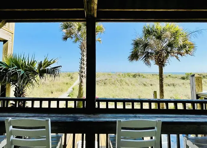 Oceanfront House On The Sand 2 Kings 4Br 4Ba 1St Floor Of Triplex Sleep 12 Pgp1