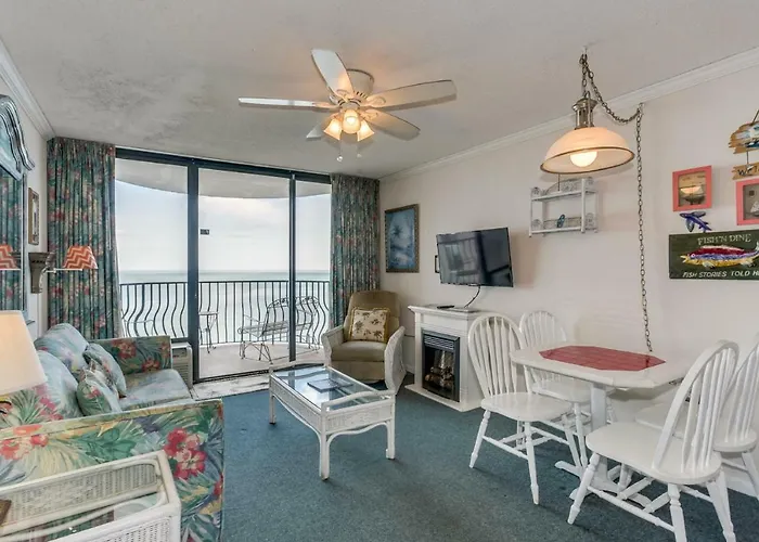 Oceanfront Condo W Balcony