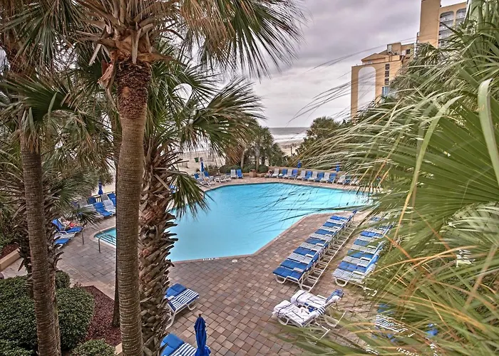 Oceanfront Myrtle Beach Condo With Pool And Lazy River!