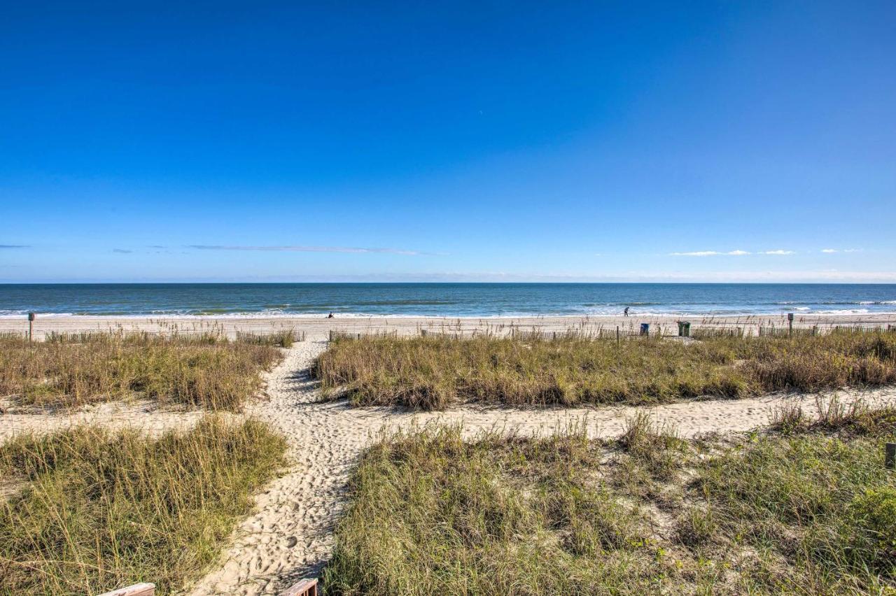 Apartment Oceanfront With Huge Balcony Walk To Skywheel Myrtle Beach