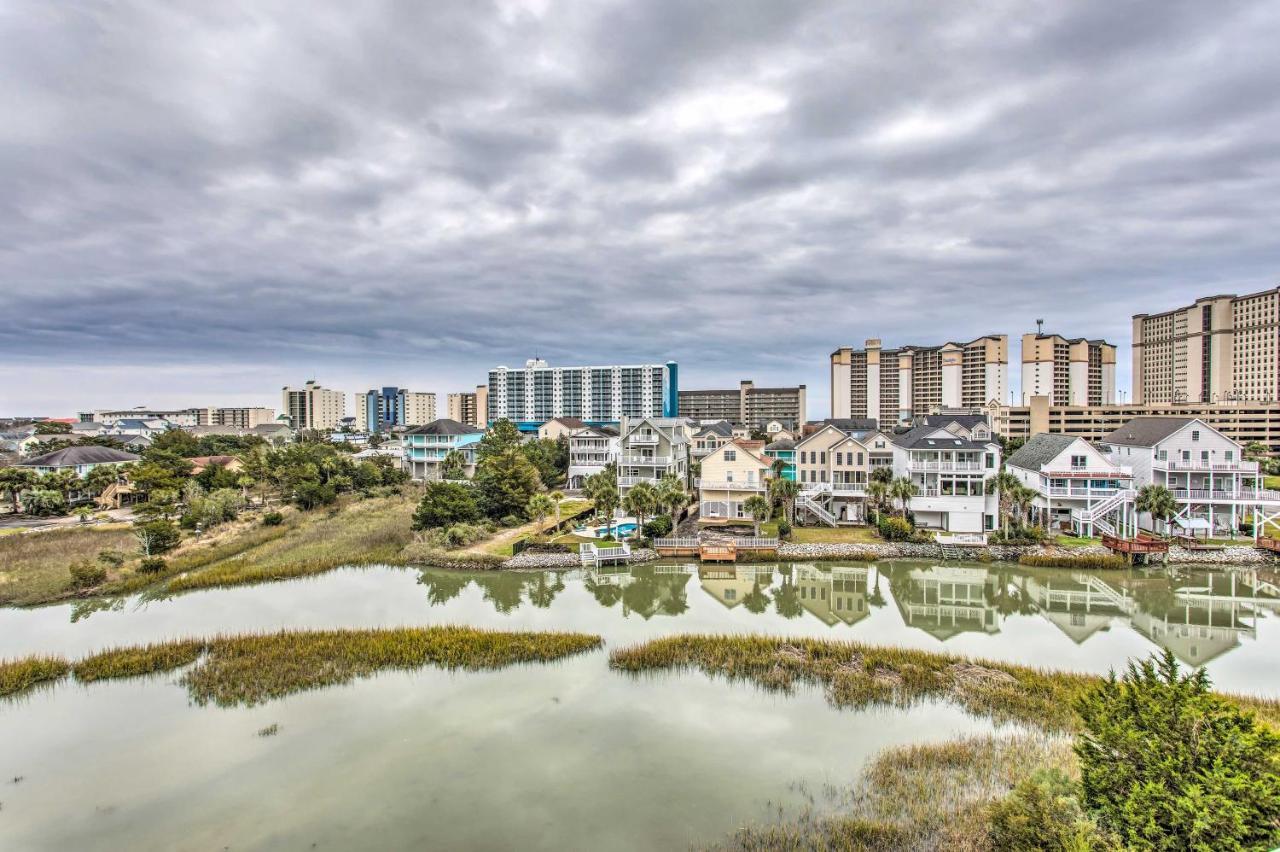 Apartment North Myrtle With Views Walk To Beach!