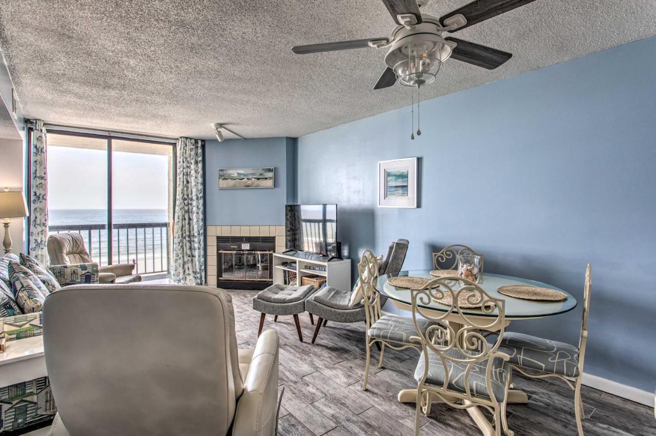 Luxury Myrtle Oceanfront With Hot Tub! Apartment