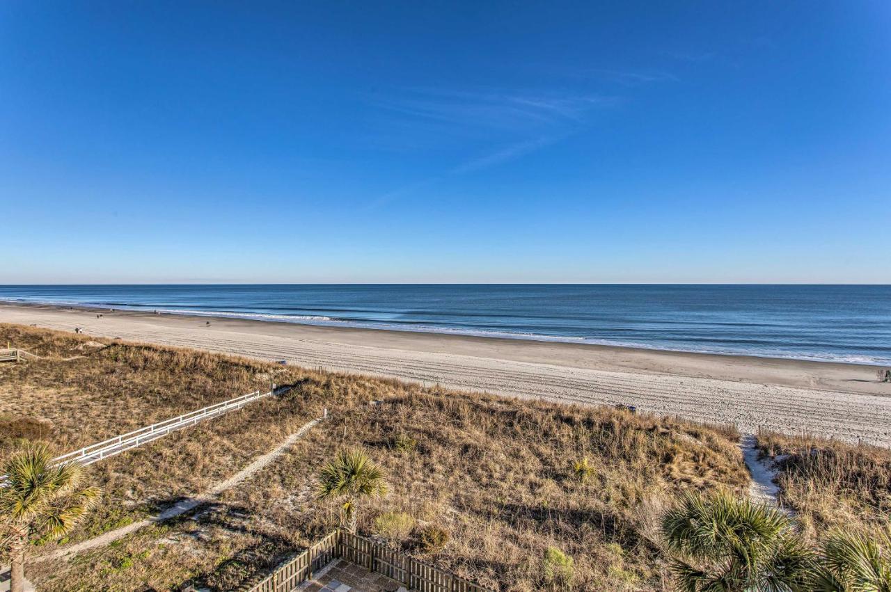 Luxury Myrtle Oceanfront With Hot Tub! Apartment