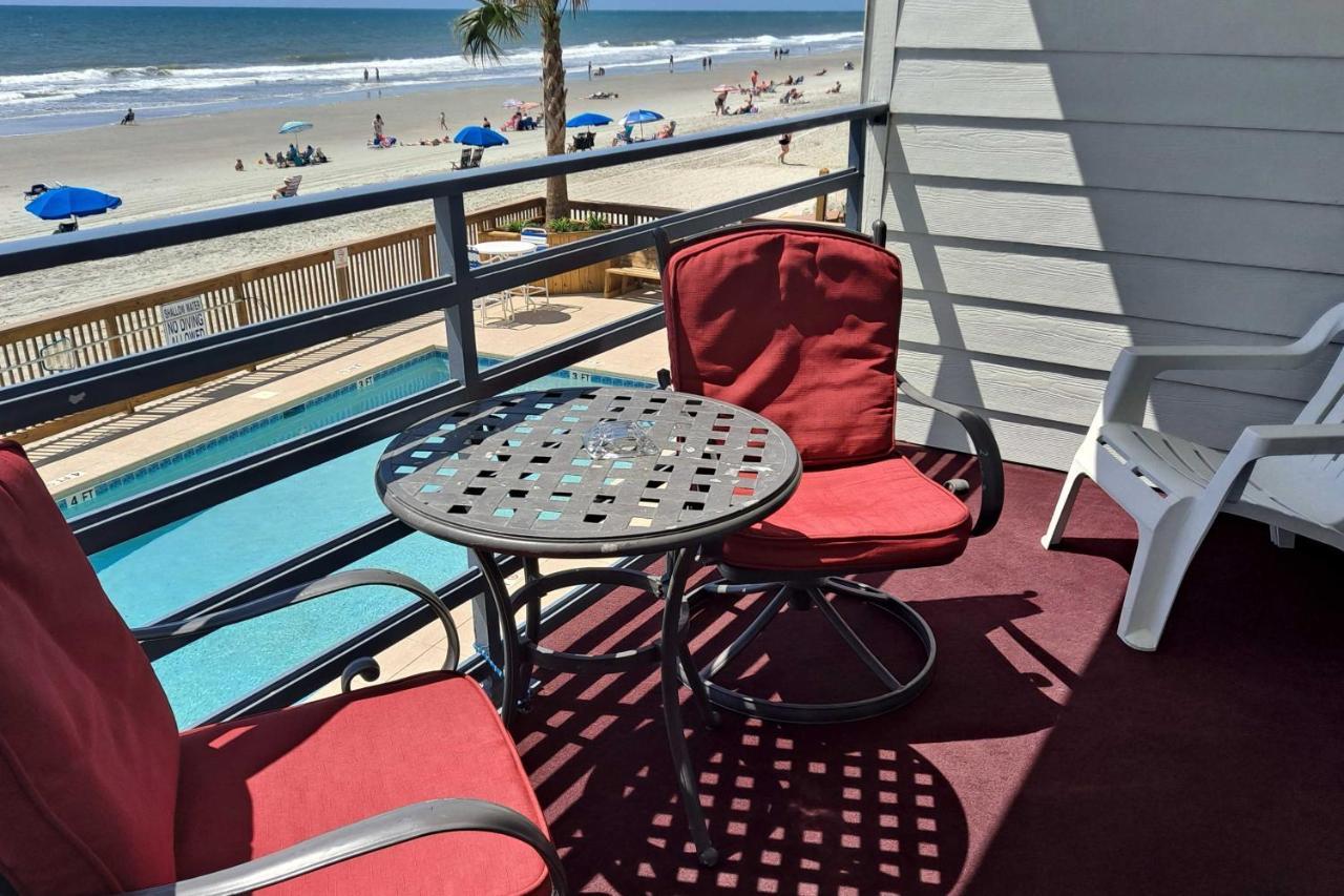 Beachfront Garden City With Balcony And Pool * Myrtle Beach
