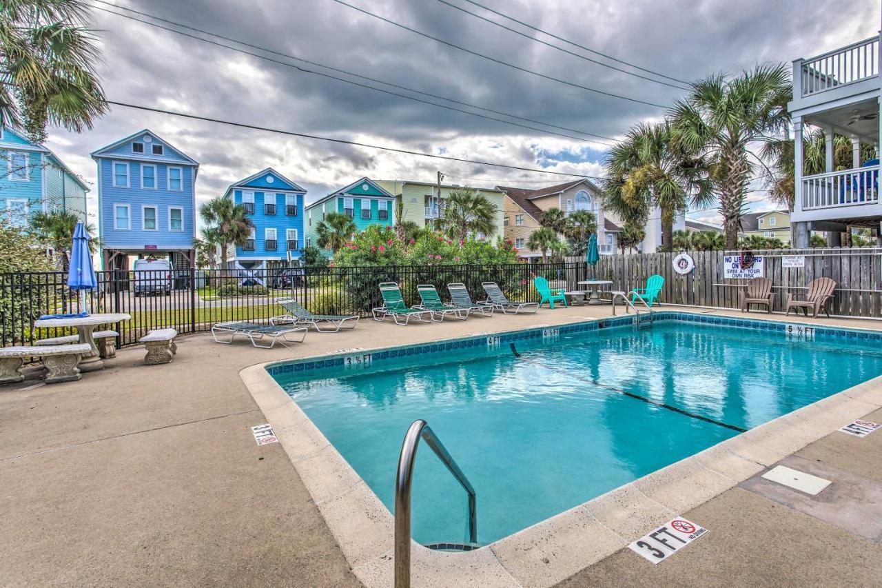 Apartment Surfside Escape With Pool - Walk To Ocean! *
