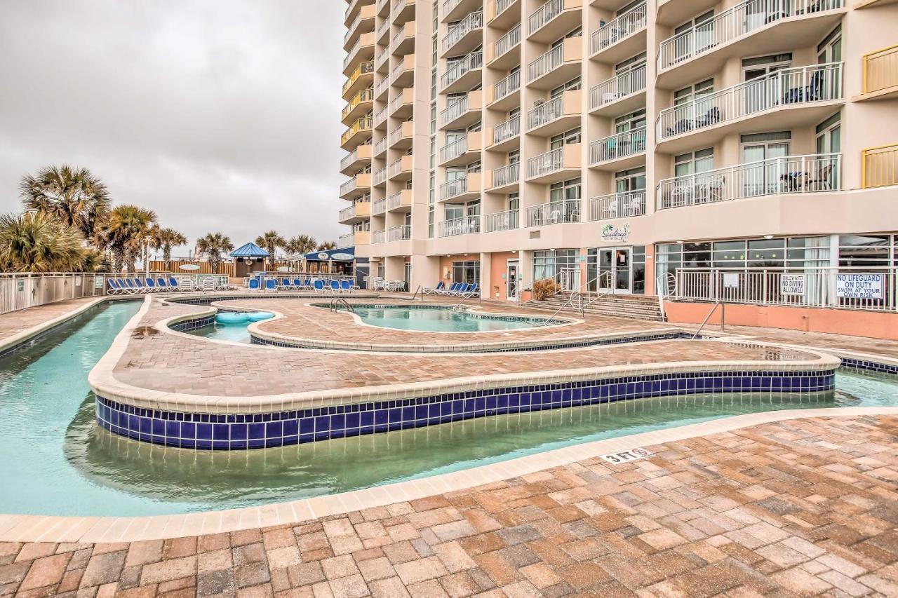 Oceanfront N Myrtle With Hot Tub! Apartment *