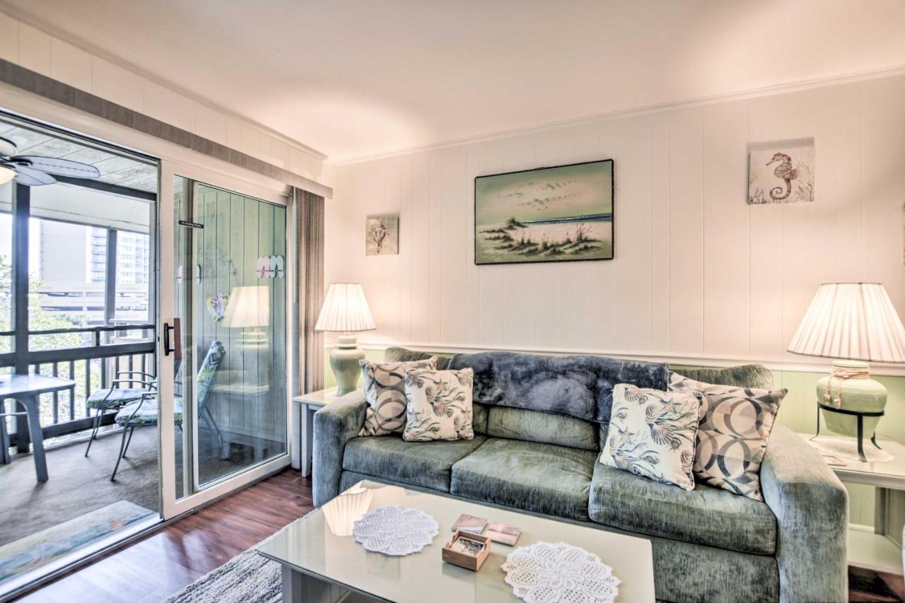 Apartment With 2 Balconies - Across From Myrtle Beach! *