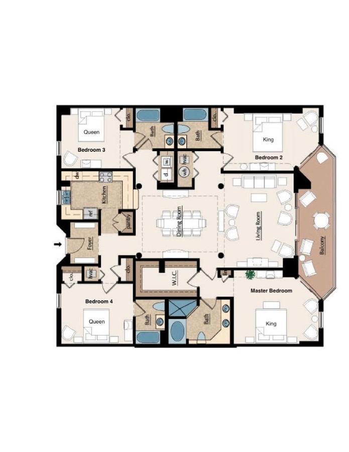 Holiday home South Wind Penthouse 3 Myrtle Beach