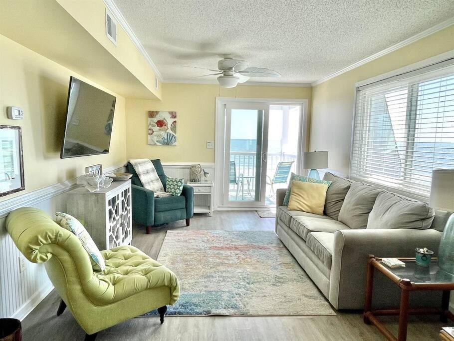 *2br Oceanfront Retreat*king Ensuite*pool*nmb Cherry Grove*pc4 Myrtle Beach
