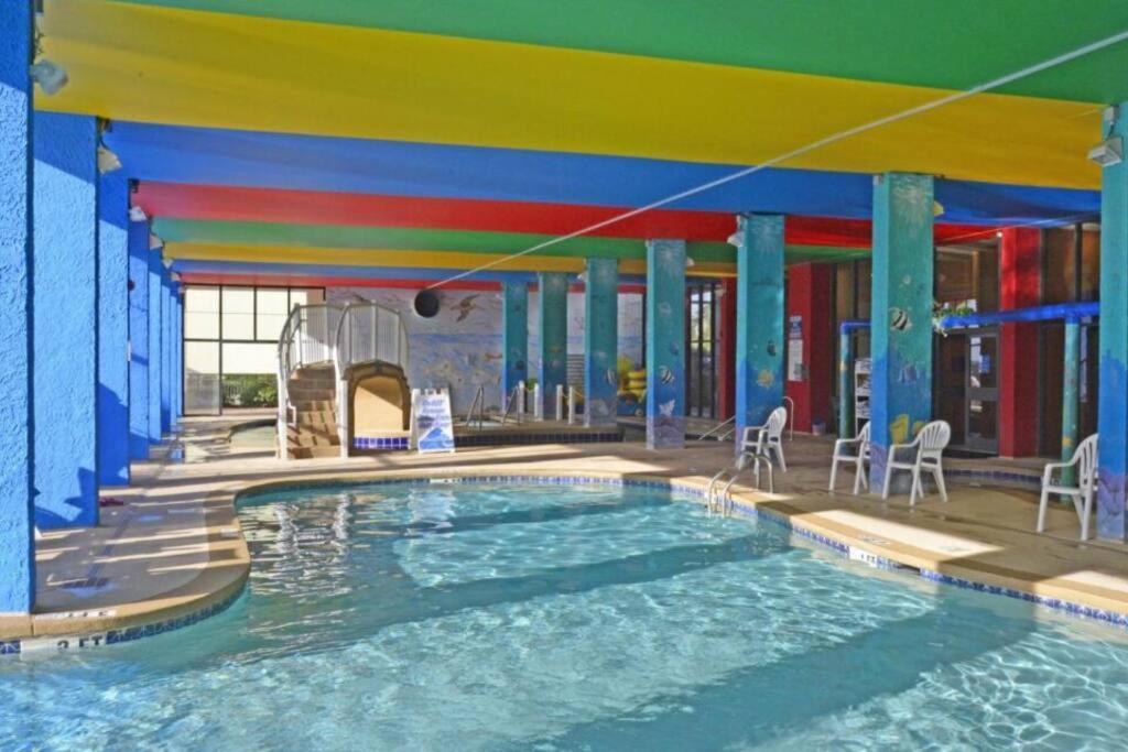 *ocean View Beauty*king Bed*rooftop Pool*beach*hot Tubs*m123 Myrtle Beach
