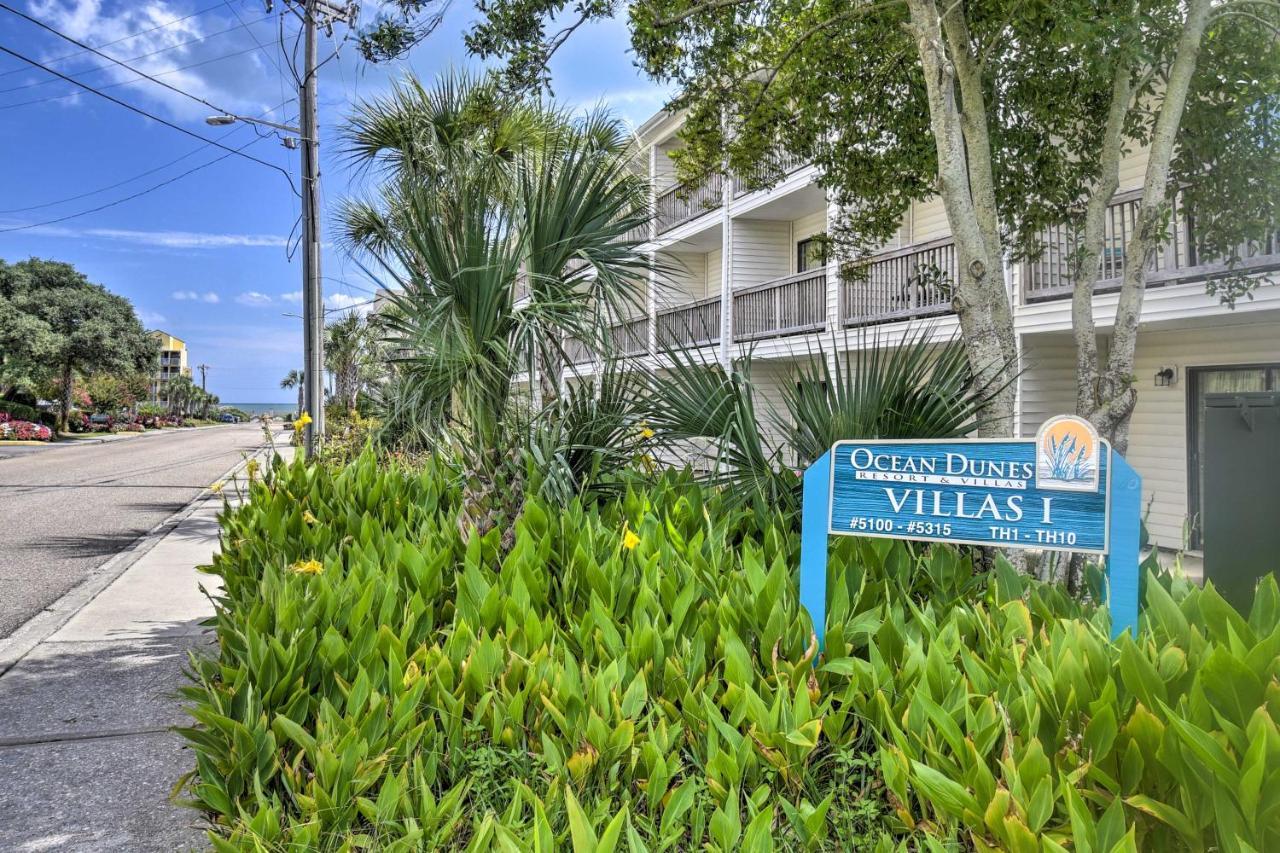 Myrtle Townhome Steps To Ocean Waves! Myrtle Beach