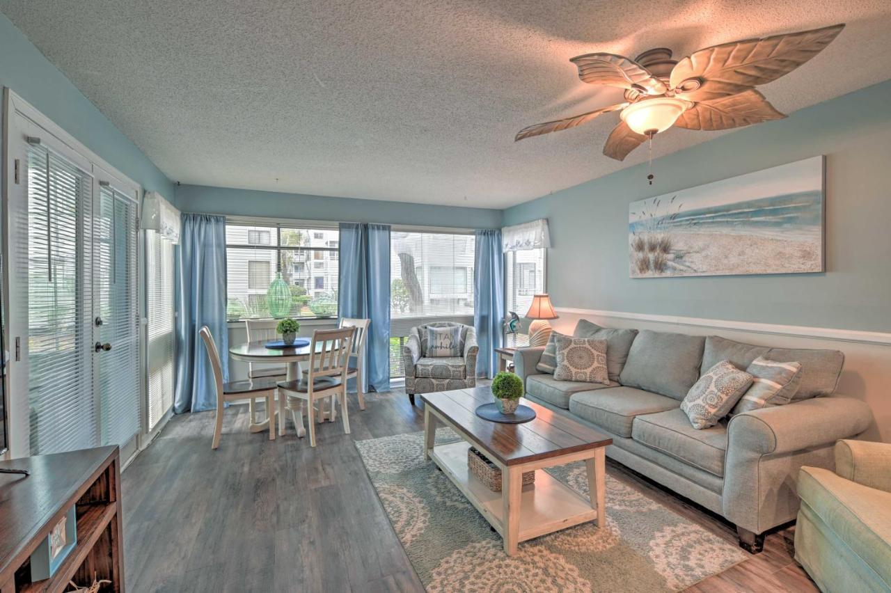 Myrtle Retreat With Sunroom Walk To Beach! *