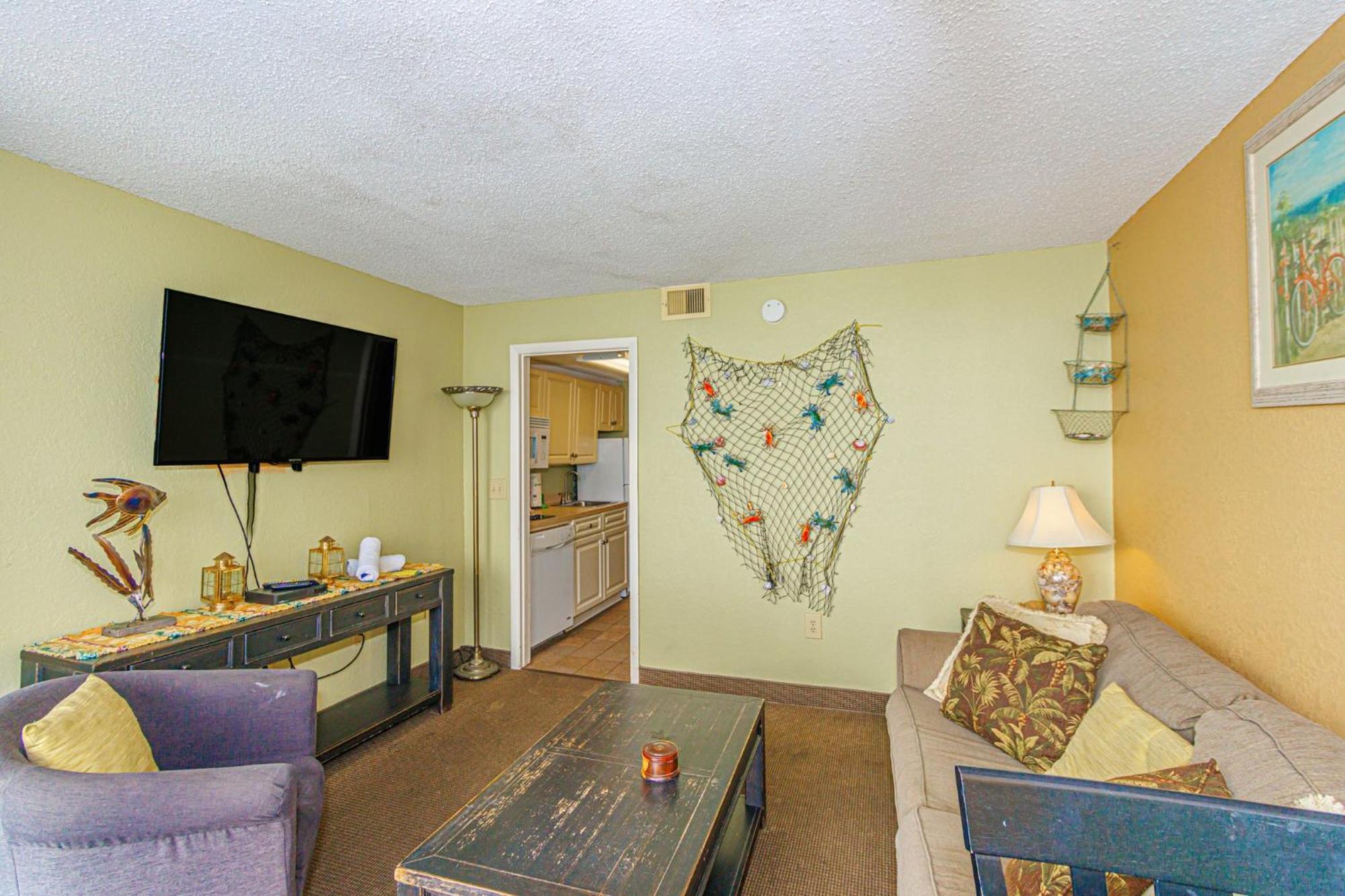 Apartment Oceanfront 1 Bedroom Dunes 2626 Sleeps 6