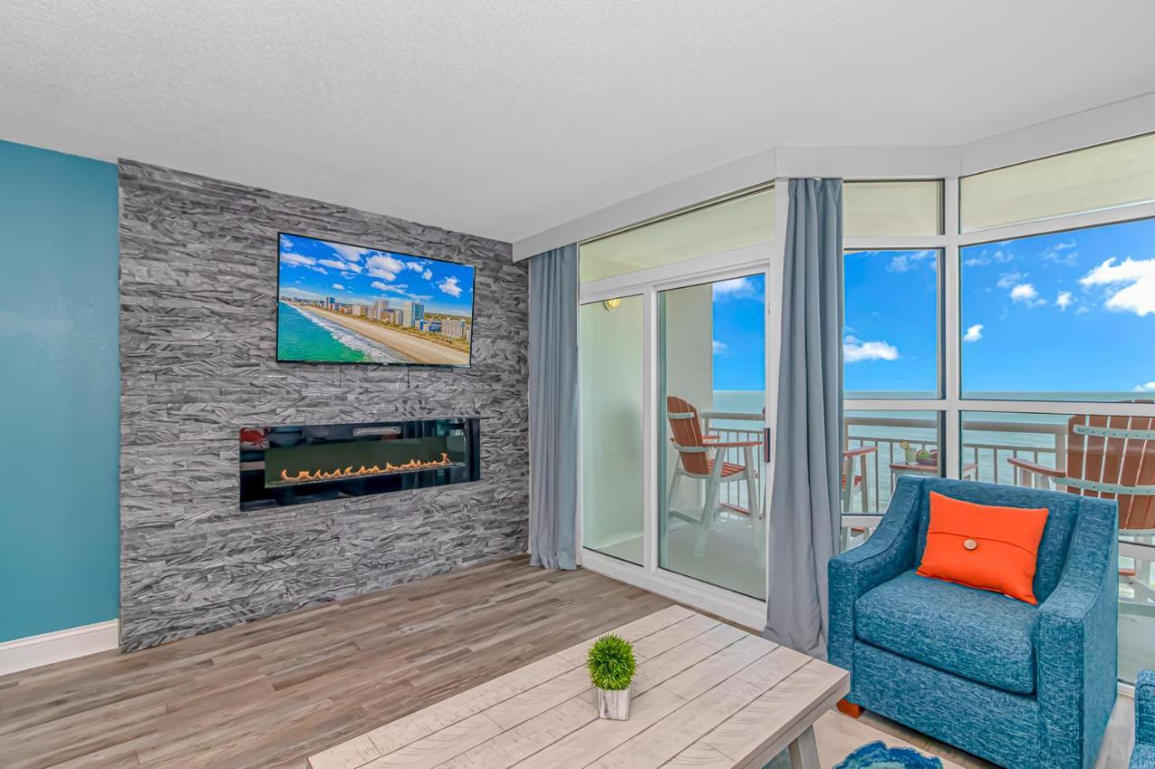 Stunning Led Fireplaces! Newly Renovated Oceanfront With Incredible Views! Carolinian 931 Holiday home Myrtle Beach