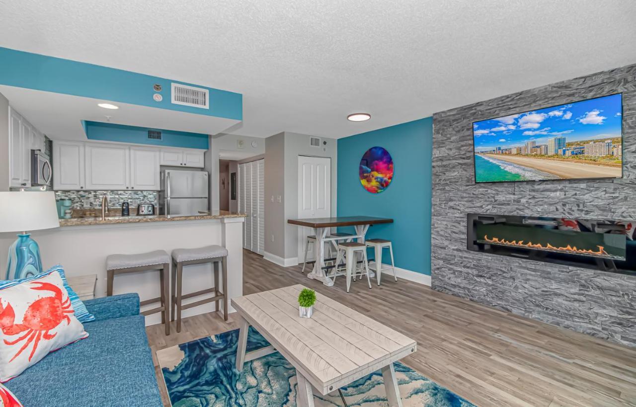 Stunning Led Fireplaces! Newly Renovated Oceanfront With Incredible Views! Carolinian 931 Myrtle Beach
