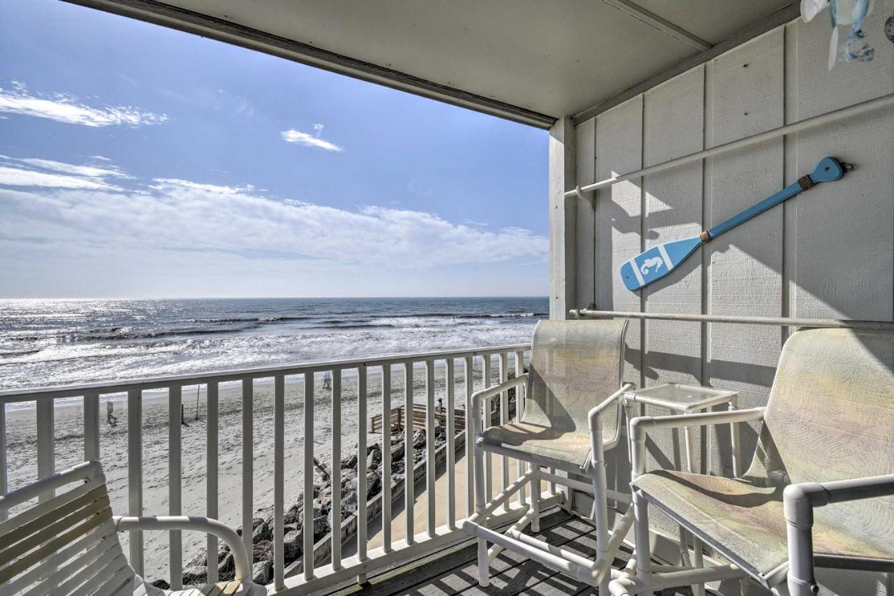 Sun-dappled With Balcony And Secluded Beach! Apartment *