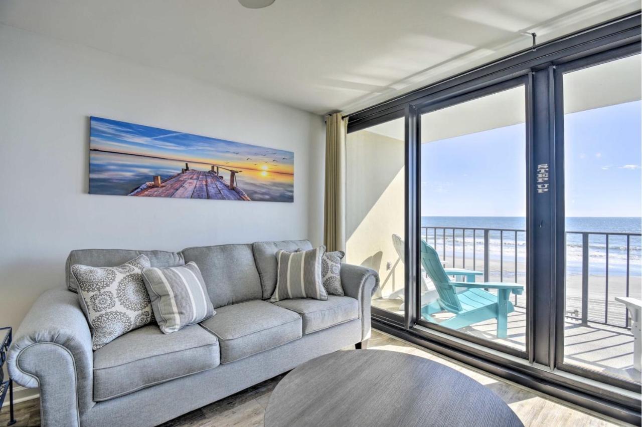 Apartment Oceanfront Oasis W/ Pool, Steps From Beach!