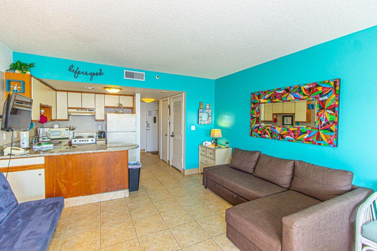 Ocean Front Studio With Amazing Views Palace 1801 Sleeps 5 Guests * Myrtle Beach
